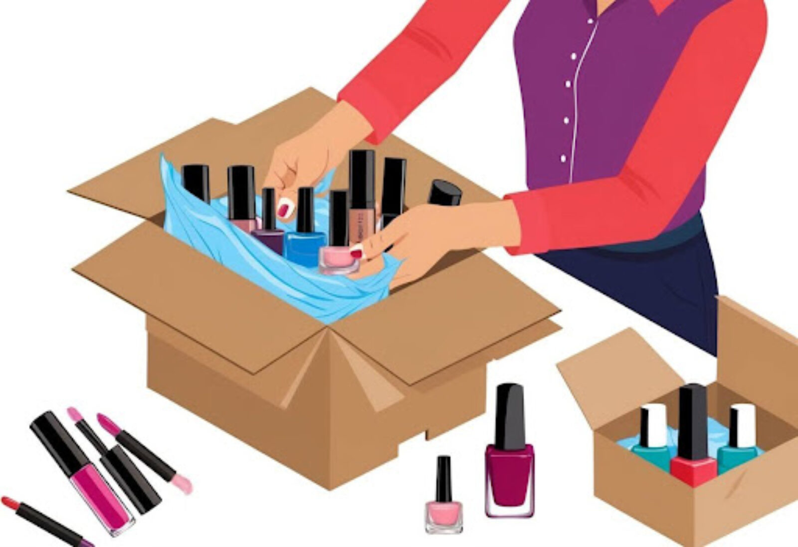 How to Ship Cosmetics Safely